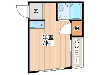 間取図 プレステージ寝屋川