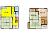 大久保町大窪戸建 4DKの間取り