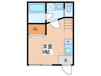 間取図 アビリティ－阿倍野
