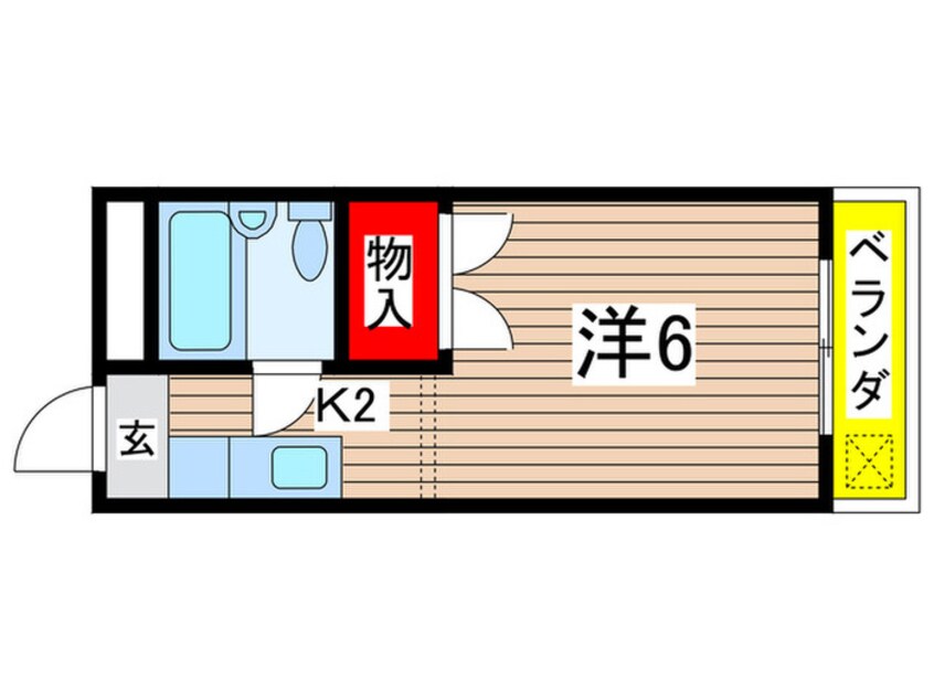 間取図 プランタン２１