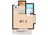 Ｉ　ＶＹ　ＨＯＵＳＥ 1Rの間取り