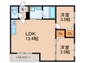 AVANTIO泉佐野の間取図