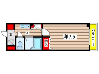 間取図 アイリスウエスト