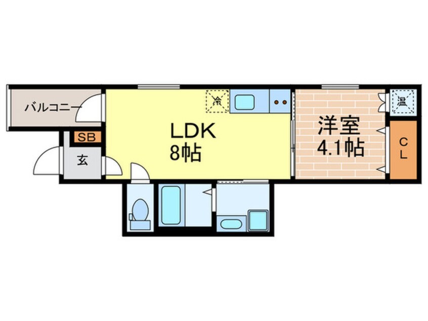 間取図 サラスヴァティＨ　西宮