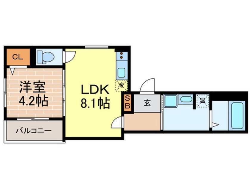 間取図 サラスヴァティＨ　西宮