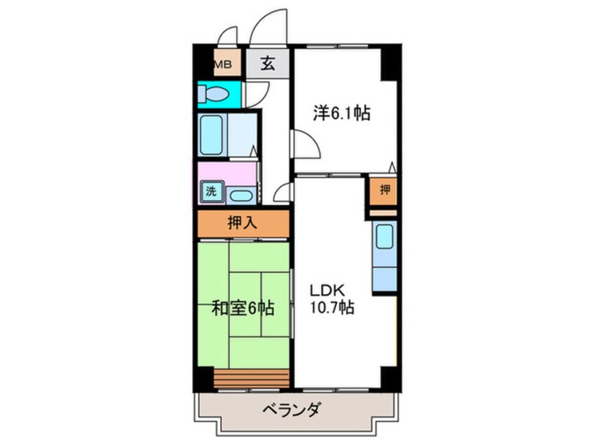 間取図 Ｍ レヴェンテ