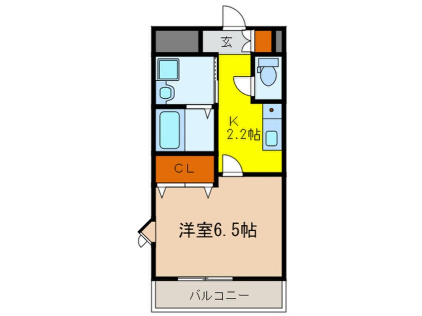 間取図 エトワ－ルⅠ