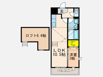 間取図 カルム大住
