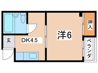 間取図 桃井マンション