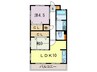 柏木マンション 2LDKの間取り