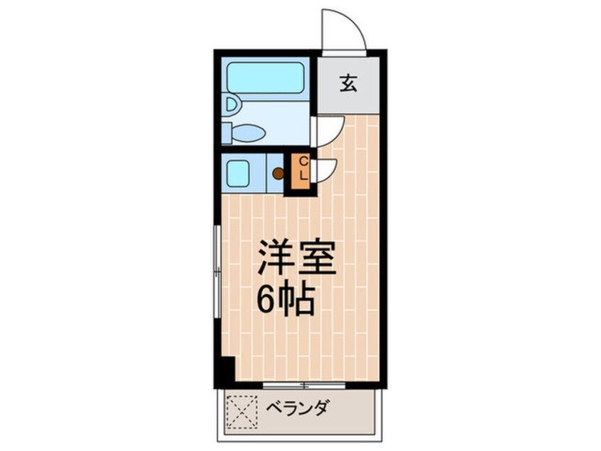 間取図 ハイム甲子園駅前ビル