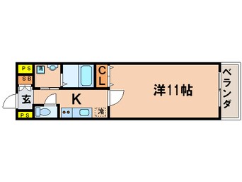 間取図 レシベ保原Ⅱ