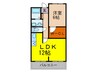 エトワール 1LDKの間取り
