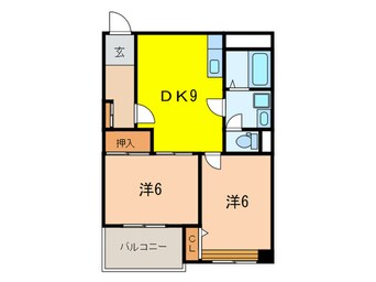 間取図 ニシキマンション