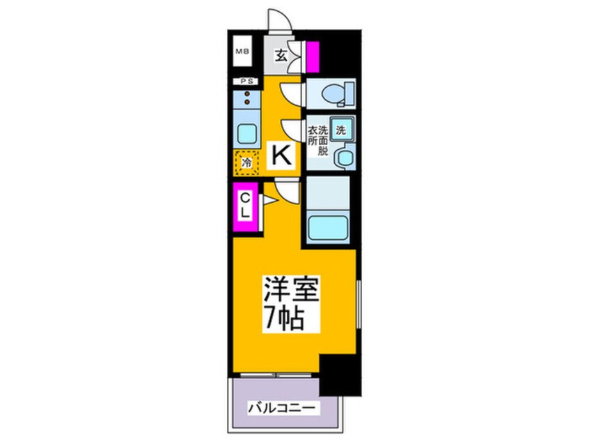 間取図 S-FORT大正ﾘｳﾞｨｴ-ﾙ