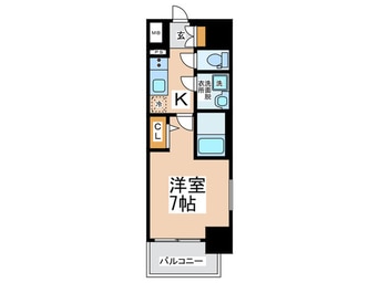 間取図 S-FORT大正ﾘｳﾞｨｴ-ﾙ