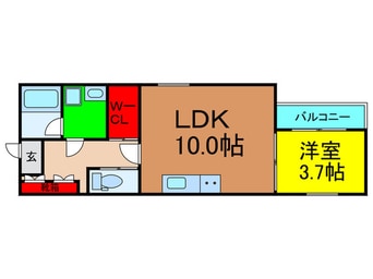 間取図 クレドールK