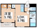 フォルトゥーナ桜の間取図