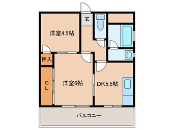 間取図 グリーンハイツ近江