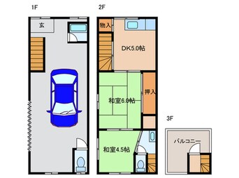 間取図 コリアンタウン東戸建