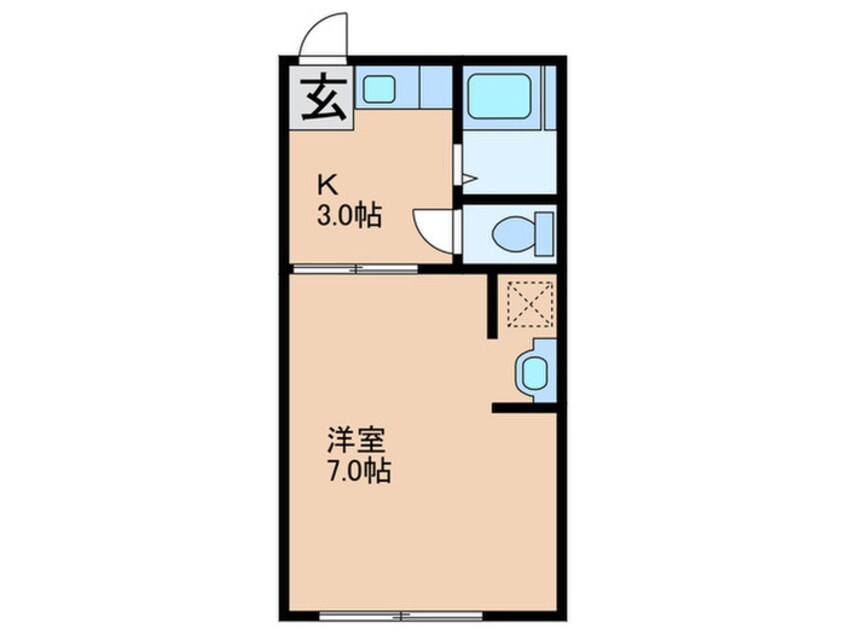 間取図 清光ハイツ