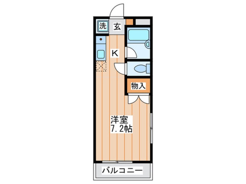 間取図 ジュネス中町