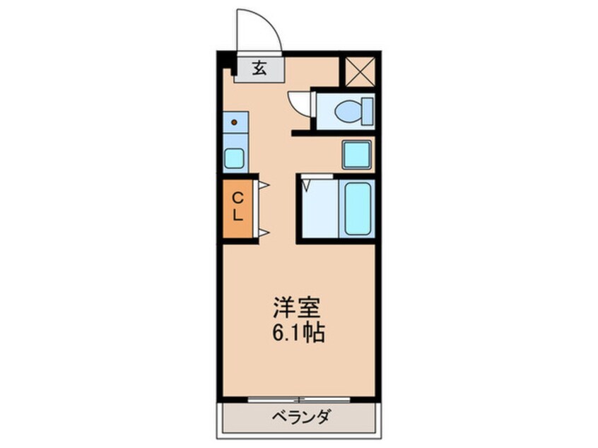 間取図 セラ玉出ウェスト