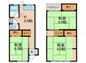 長尾西町一丁目貸家 3Kの間取り