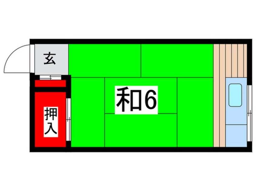 間取図 第二照内荘