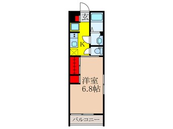 間取図 リブリ・Ｙ.Ｙ響