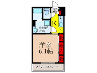 間取図 リブリ・Ｙ.Ｙ響