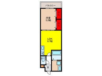 間取図 クリエオーレ正雀Ⅱ