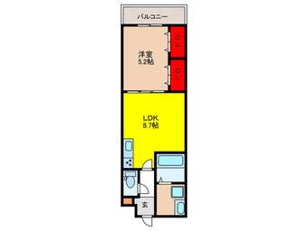 間取図 クリエオーレ正雀Ⅱ