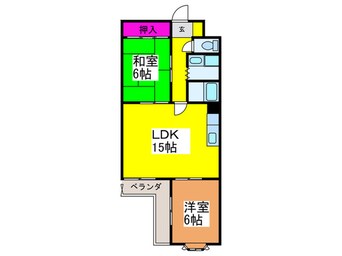 間取図 マンションラップ