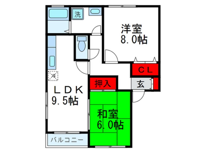 間取図 コ－ジ－コ－ト