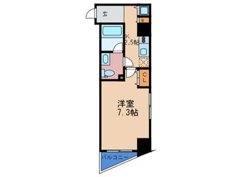 間取図 ライブコ－ト北梅田