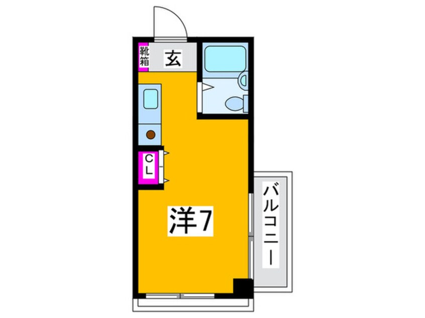 間取図 ファントム中百舌鳥