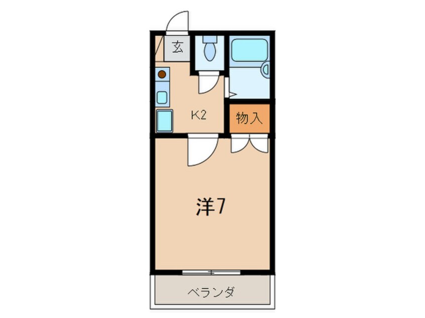 間取図 リ－ストラクチャ－塚口Ⅱ