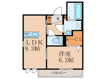 間取図 D-room SMILE