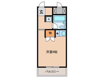 間取図 グレ－プ本町