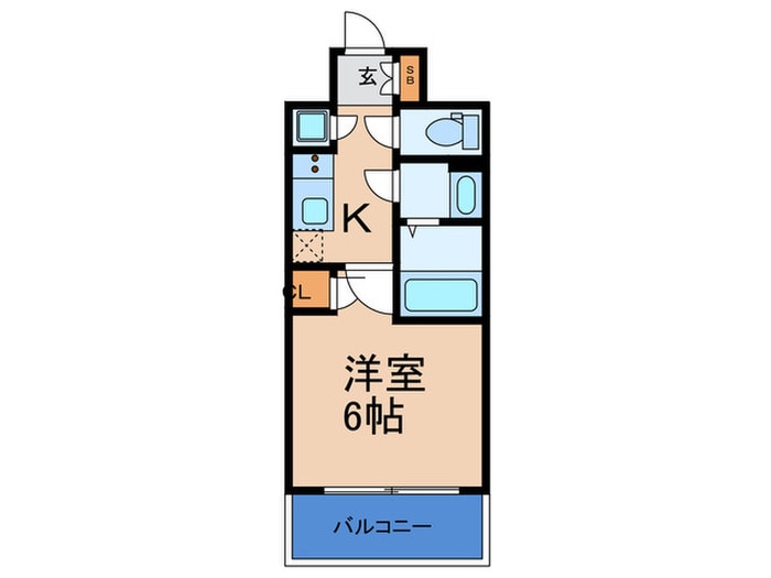 間取り図 ﾚｼﾞｭｰﾙｱｯｼｭOSAKAﾃﾞｲﾌｨｰﾙ（606）