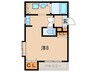 チェリ－ハイツ 1Rの間取り