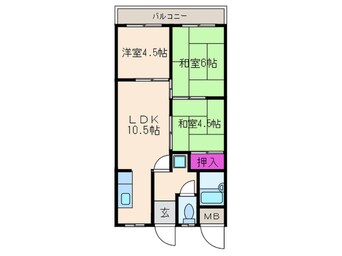 間取図 第一藤マンション