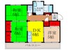 アルバトロス 3DKの間取り