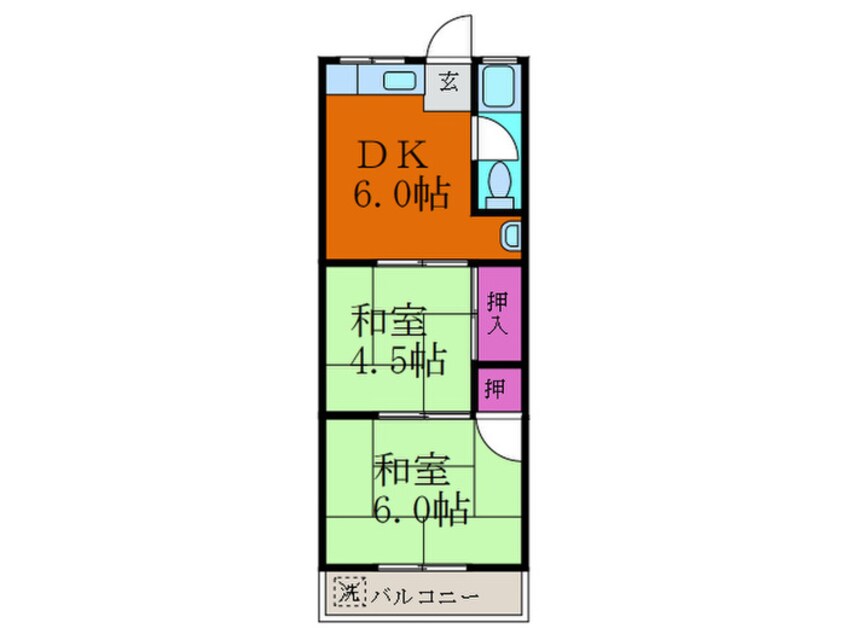 間取図 光マンション