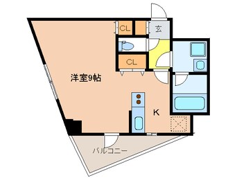 間取図 ﾊﾟｼﾌｨｯｸﾚｼﾞﾃﾞﾝｽ神戸八幡通
