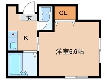 間取図 エステート野洲