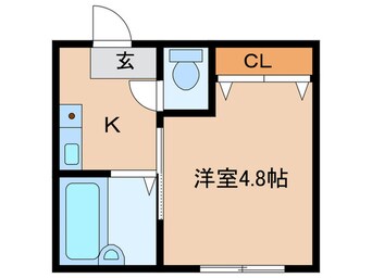 間取図 エステート野洲