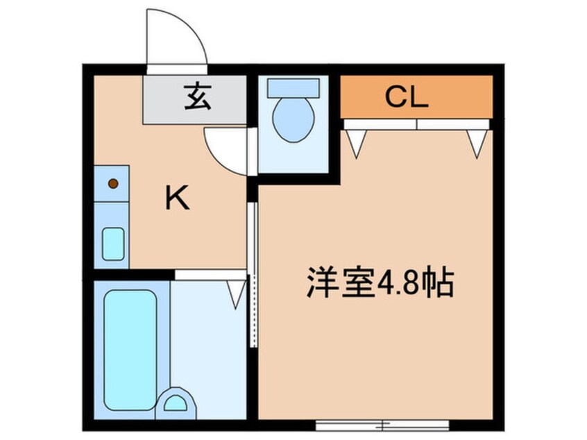 間取図 エステート野洲