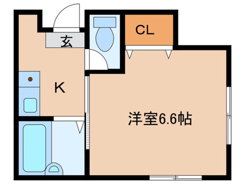 間取図 エステート野洲